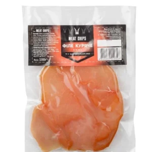 Філе куряче с/к 100г ТМ Meat Chips